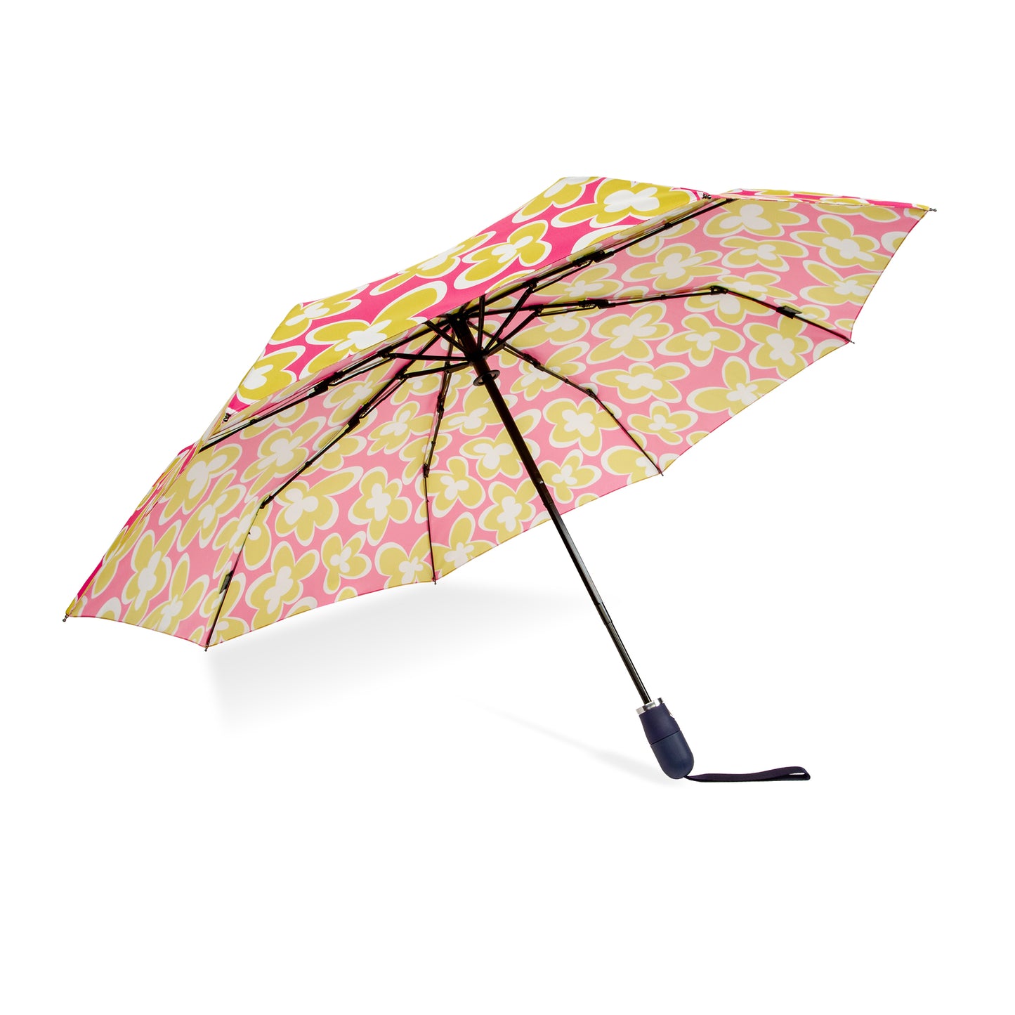 TRINA TURK x SHED RAIN Palm Bay Floral Compact Umbrella