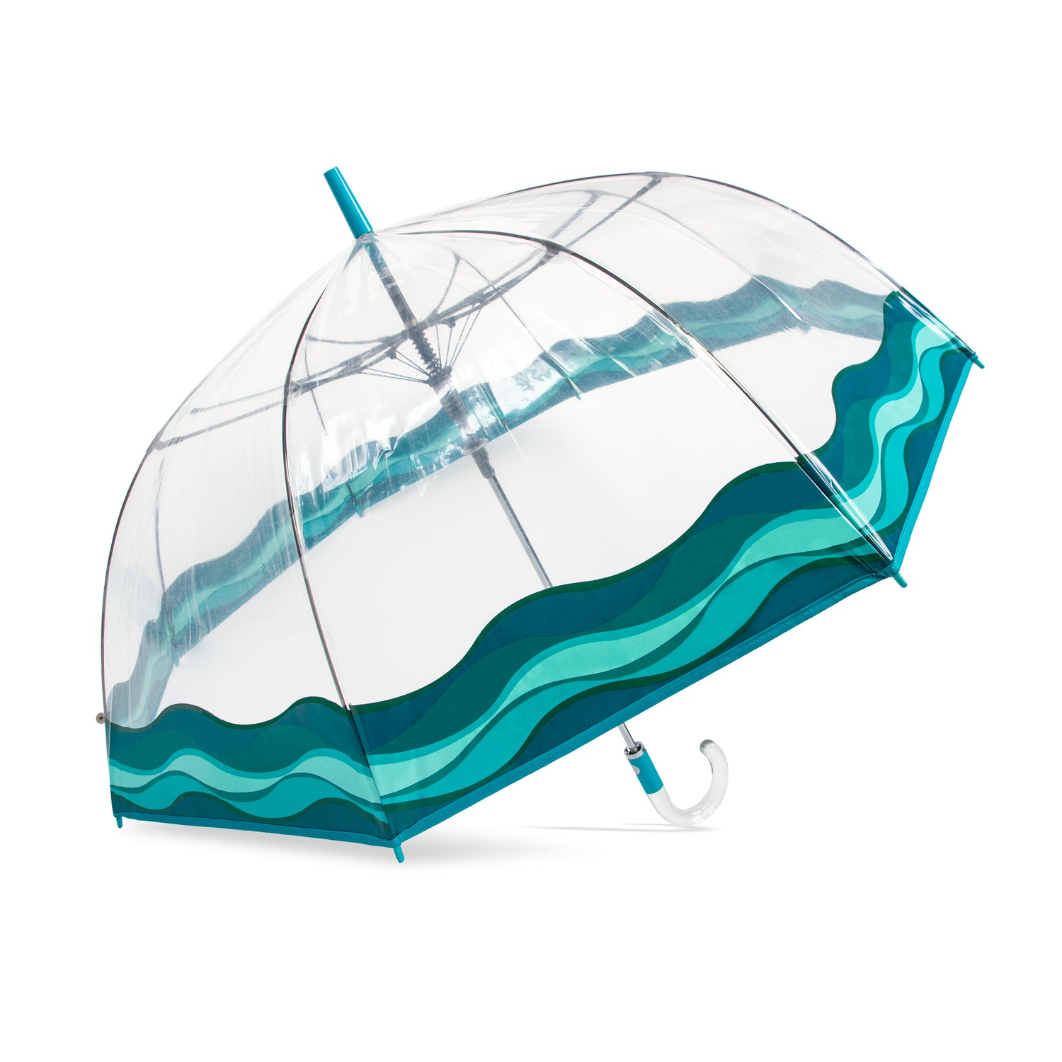 TRINA TURK x SHED RAIN Waves of Capri Bubble Umbrella