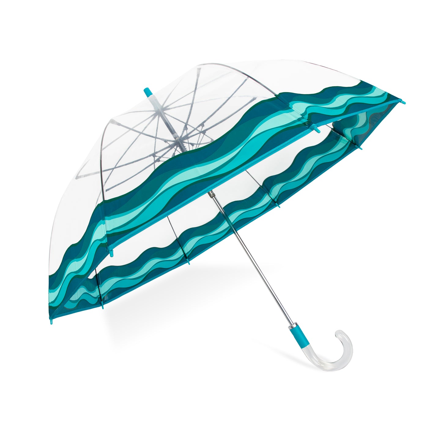 TRINA TURK x SHED RAIN Waves of Capri Bubble Umbrella