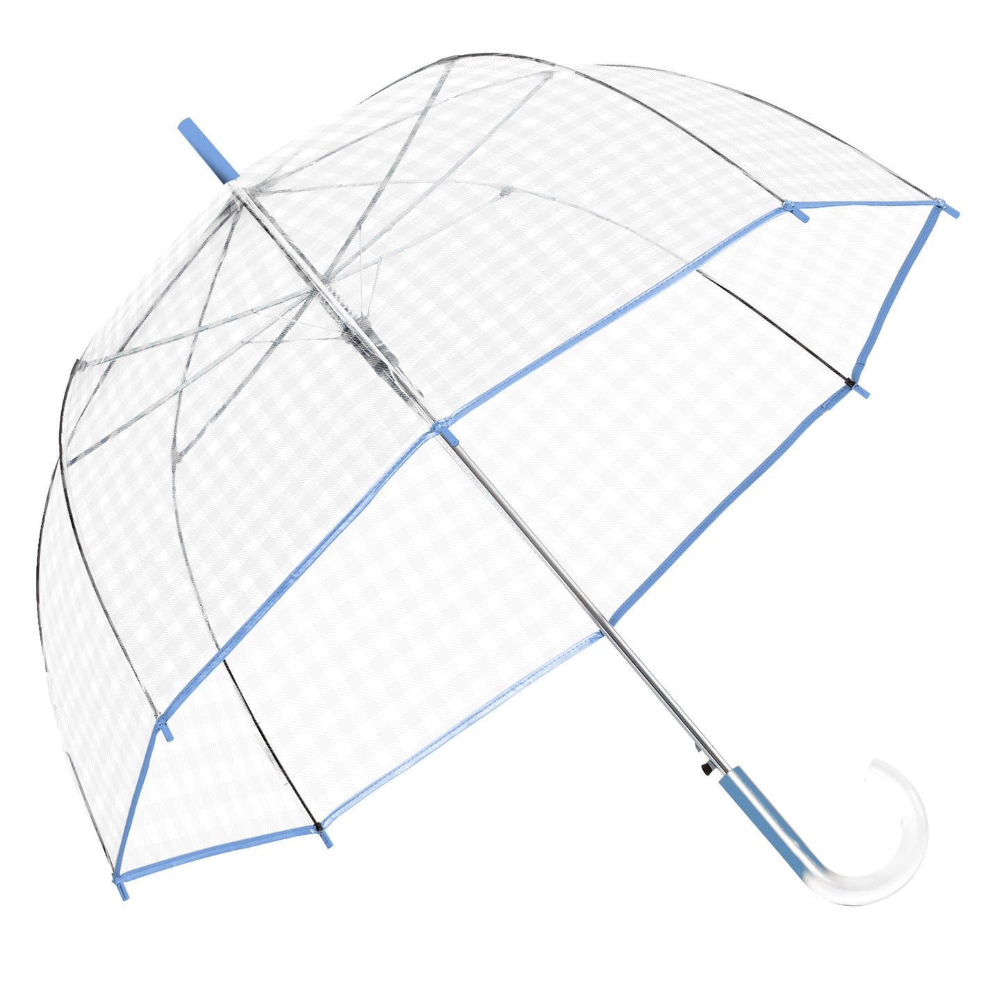 Auto Open 52" Arc Fashion Print Bubble Stick Umbrella