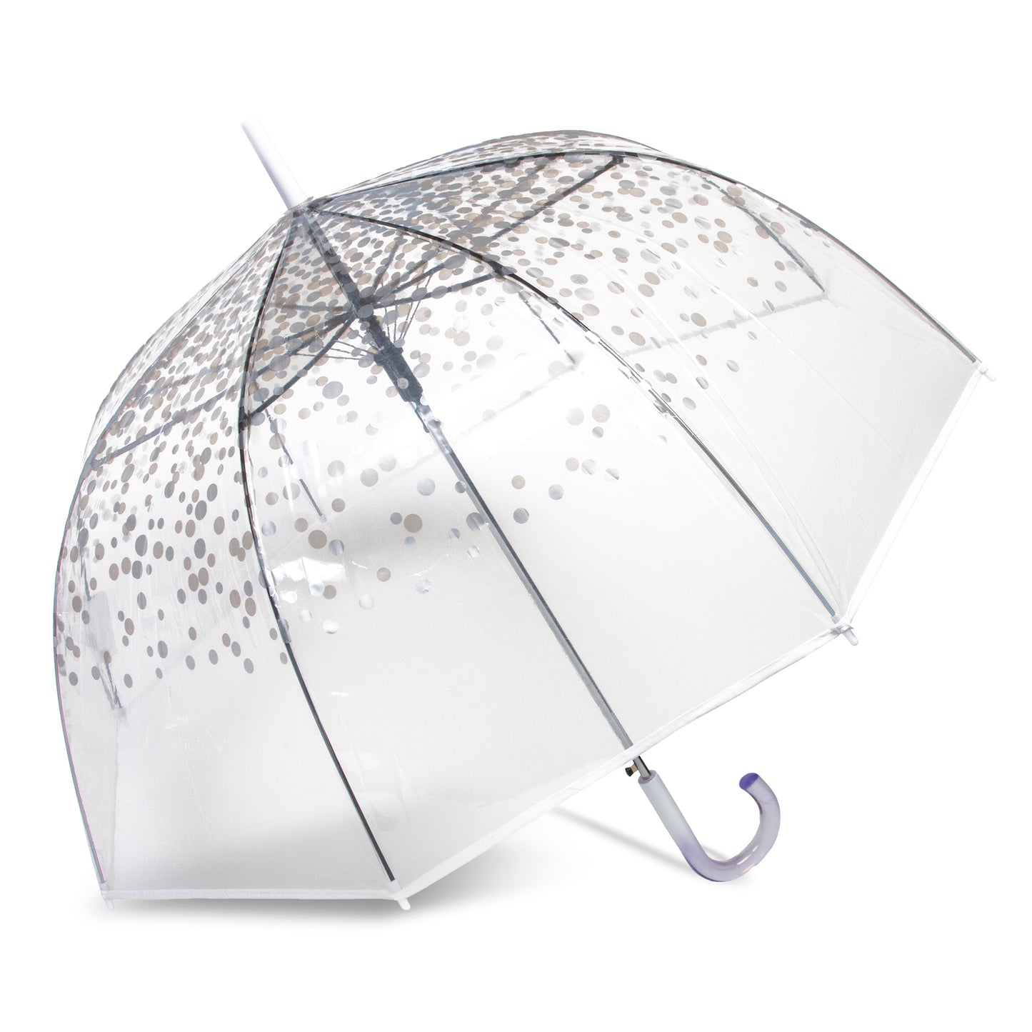 Auto Open 52" Arc Fashion Print Bubble Stick Umbrella