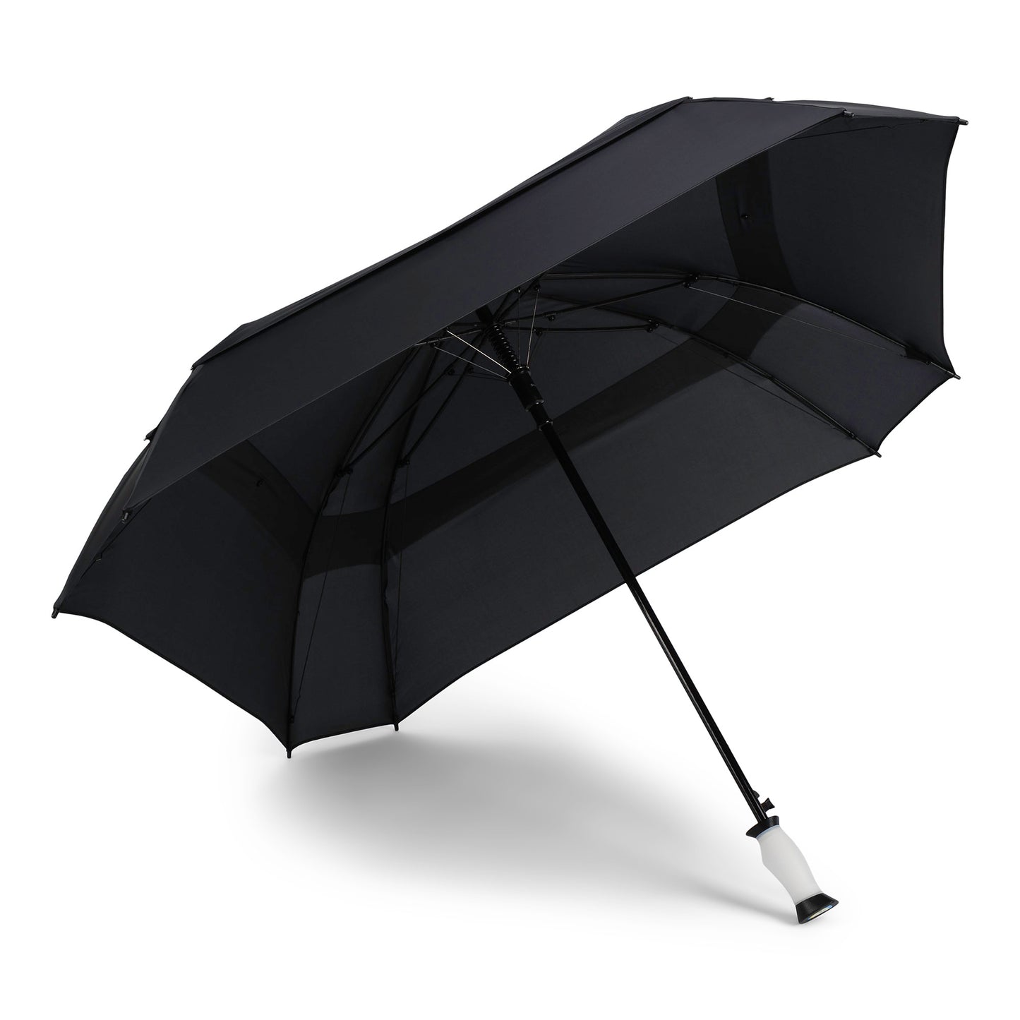 WindPro® Vented Auto Open 62" Square Golf Umbrella with Gellas® Gel-Filled Handle
