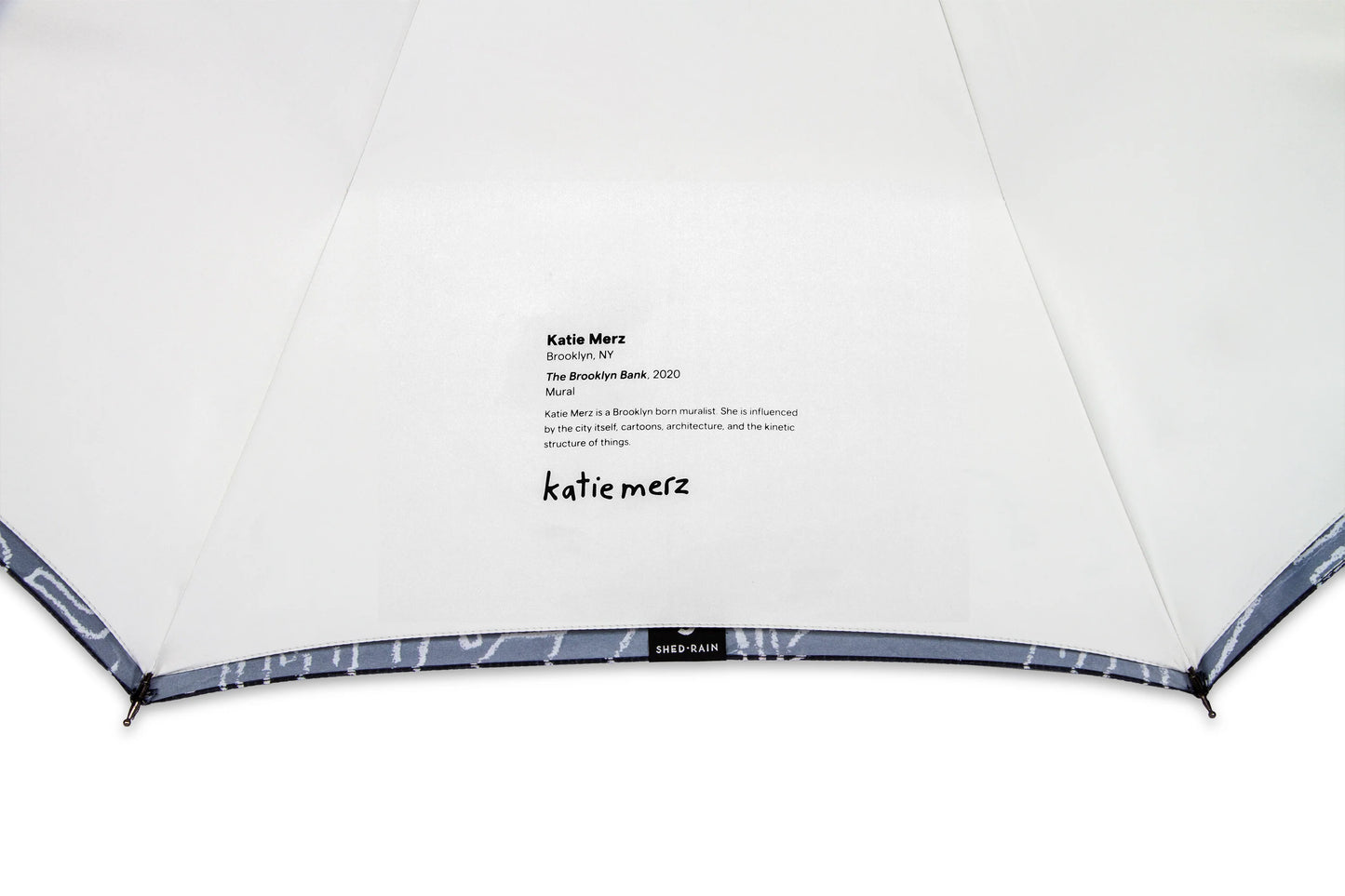 Katie Merz x SR Reverse Close Stick Umbrella