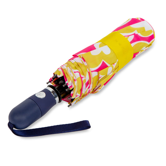 TRINA TURK x SR Palm Bay Floral Compact Umbrella