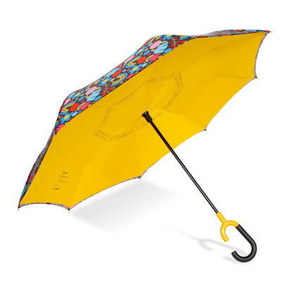 Lisa Congdon x SR Reverse Close Stick Umbrella