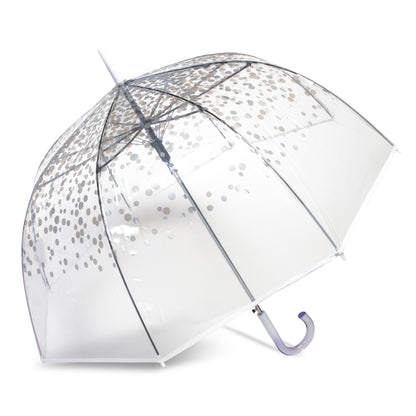 Auto Open 52" Arc Fashion Bubble Stick Umbrella