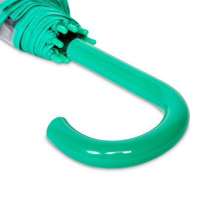 Auto Open 52" Arc Fashion Bubble Stick Umbrella