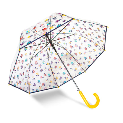 Auto Open 52" Arc Fashion Bubble Stick Umbrella