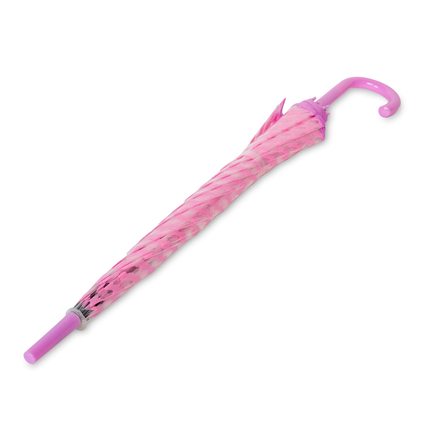 Auto Open 52" Arc Fashion Bubble Stick Umbrella