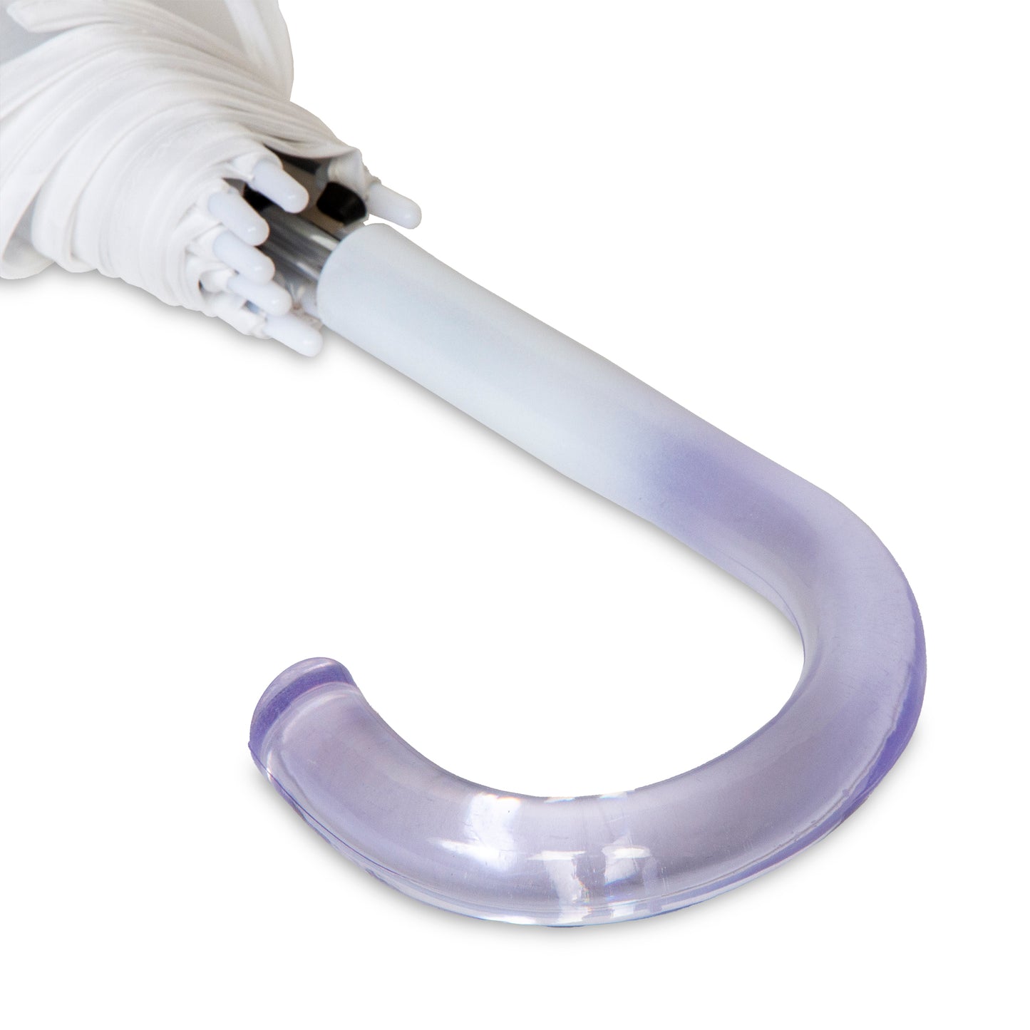 Auto Open 52" Arc Fashion Bubble Stick Umbrella