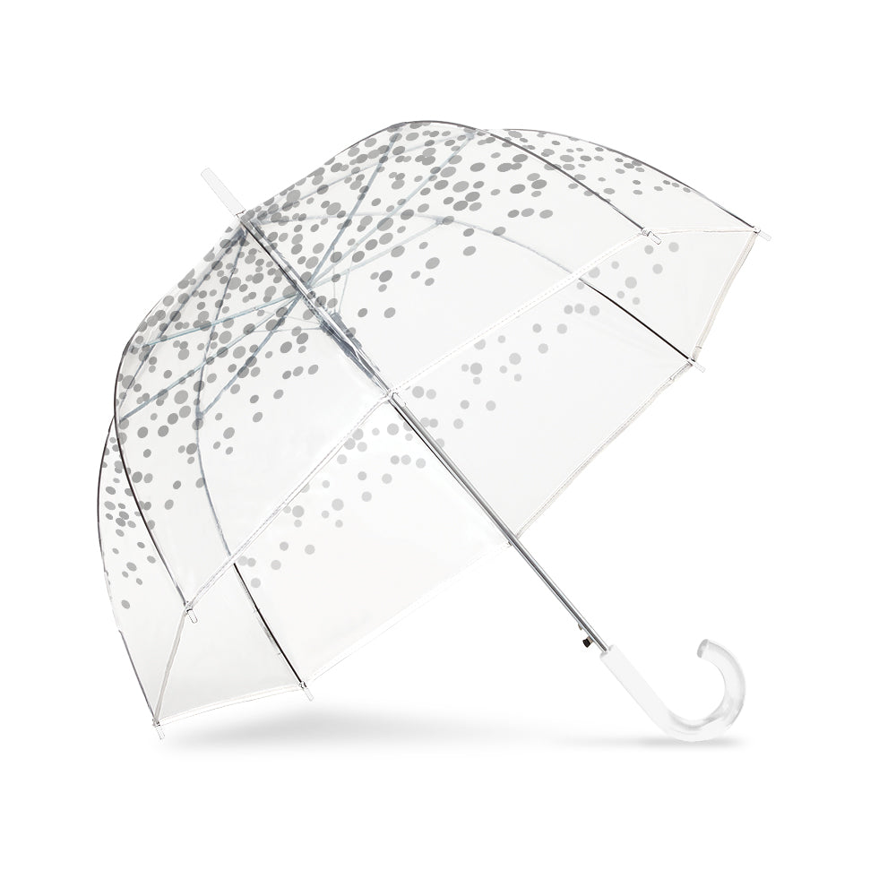 Auto Open 52" Arc Fashion Bubble Stick Umbrella
