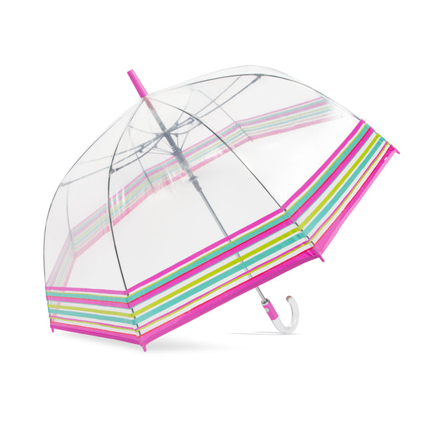 TRINA TURK x SHED RAIN Sole Stripe Bubble Umbrella
