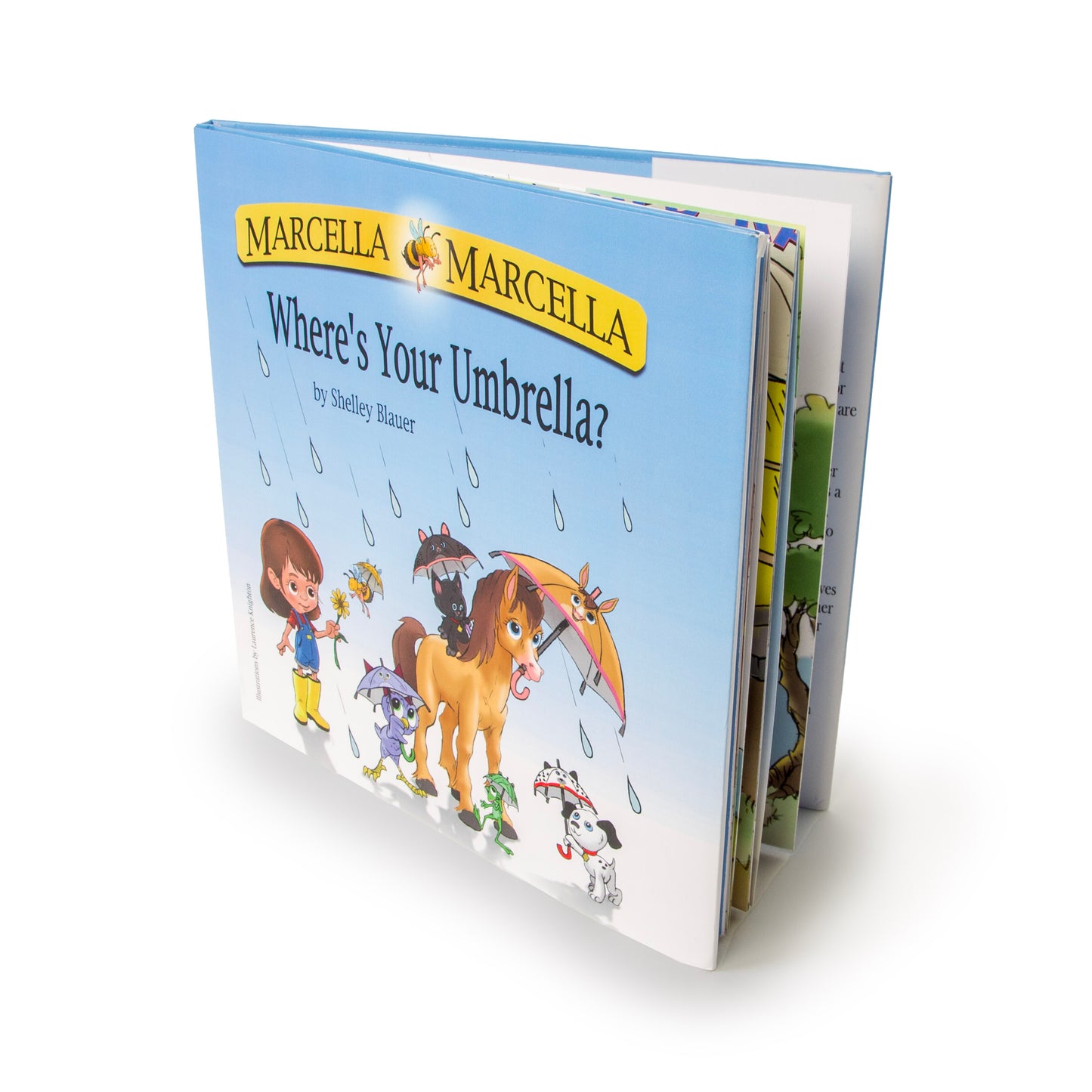 Marcella Marcella Where’s Your Umbrella? Hardback Book