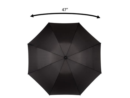 UnbelievaBrella™ Reverse Close 47" Arc Compact Umbrella