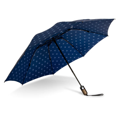 UnbelievaBrella™ Reverse Close 47" Arc Compact Umbrella