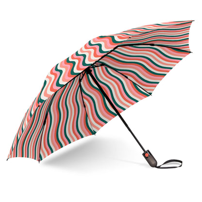UnbelievaBrella™ Reverse Close 47" Arc Compact Umbrella