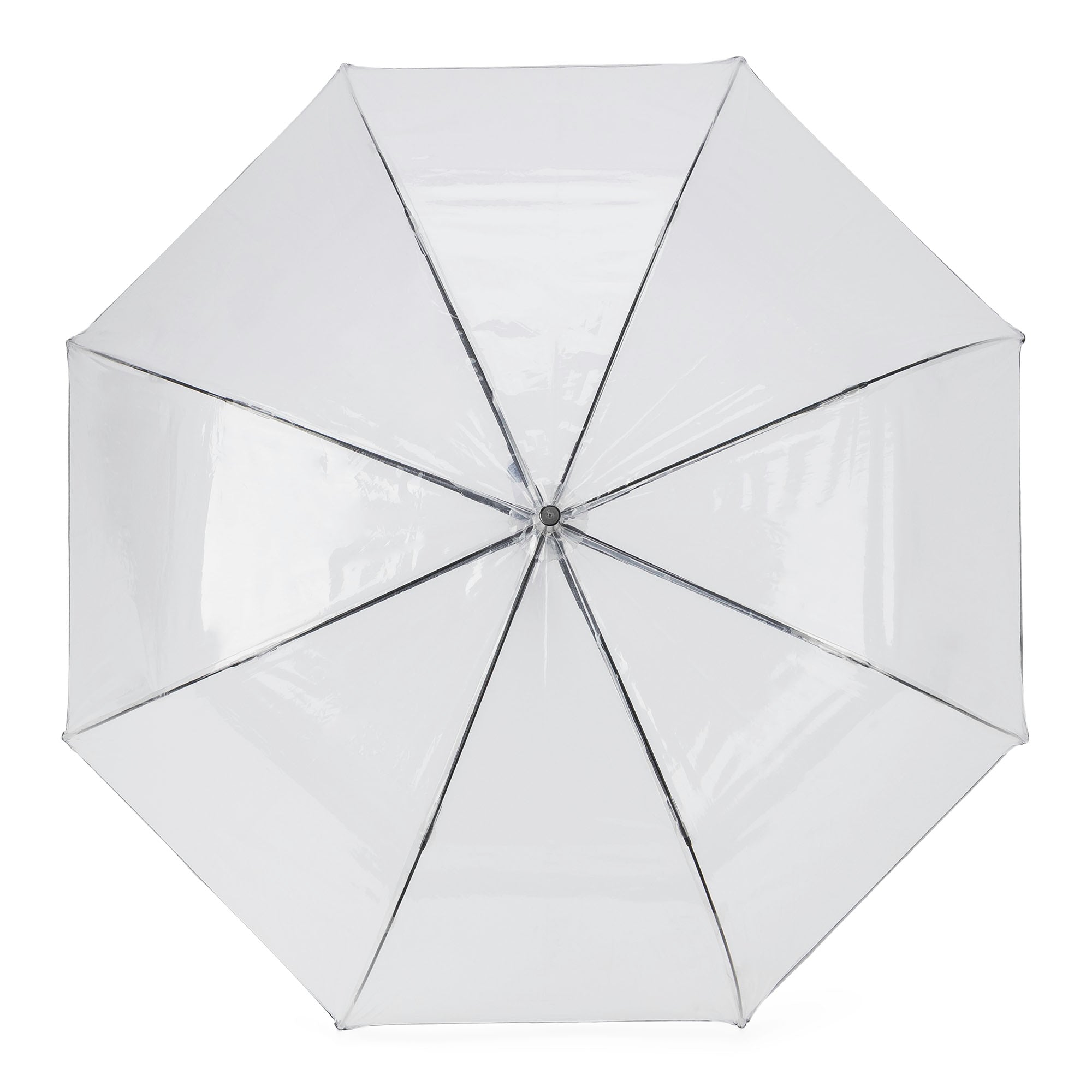 ShedRain Auto Open Bubble Stick Umbrella Clear